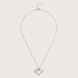 3/$30 🤍 Angel Heart Pendant Necklace